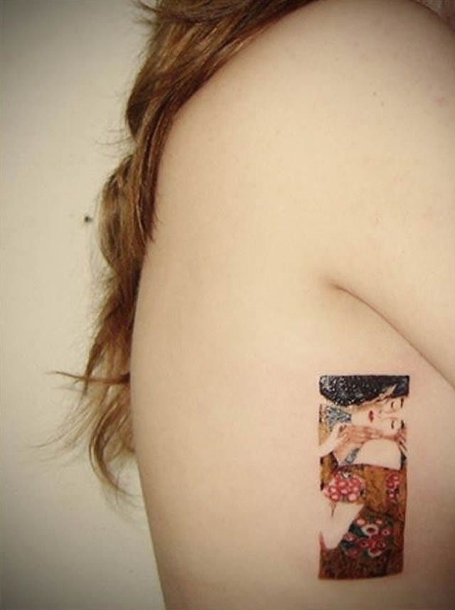 41 tatuajes increíbles inspirados en obras de arte 09