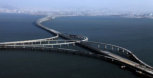 Puente de la bahía Jiaozhou