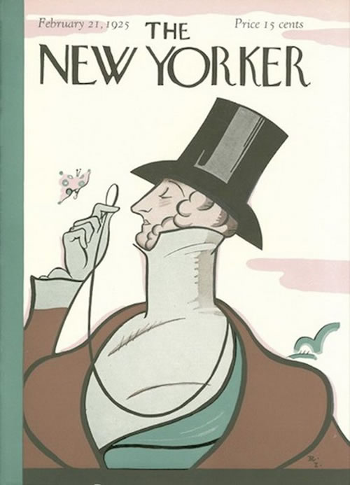 La primera portada de las revistas The New Yorker