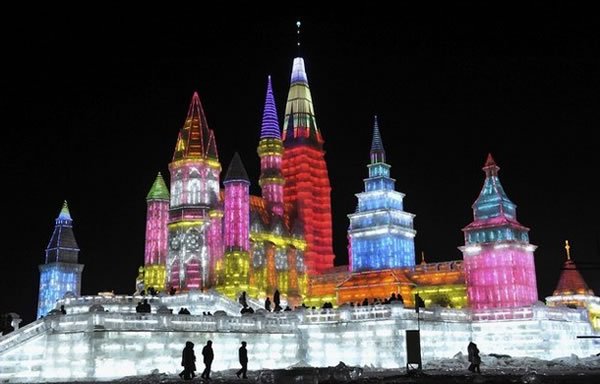 Festival internacional del hielo y la nieve de Harbin, o Festival de los Palacios de hielo, para los más románticos. (3)