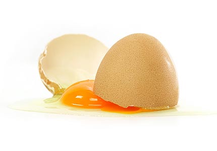 huevo roto