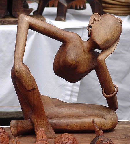 escultura madera