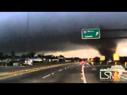 Tornado en Hattiesburg