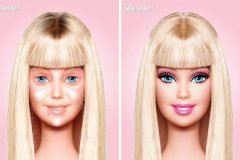 Barbie sin maquillaje (2)
