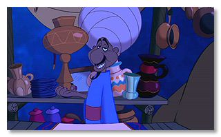 Aladino y el Comerciante