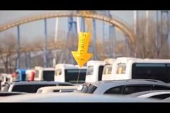 Globo de estacionamiento de S Oil en Corea del Sur