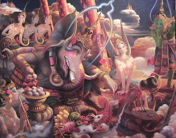 Prateep Kochabua pinturas surrealismo (6)