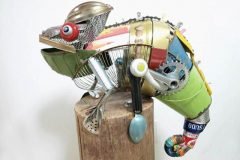 esculturas animales recicladas Natsumi Tomita (1)