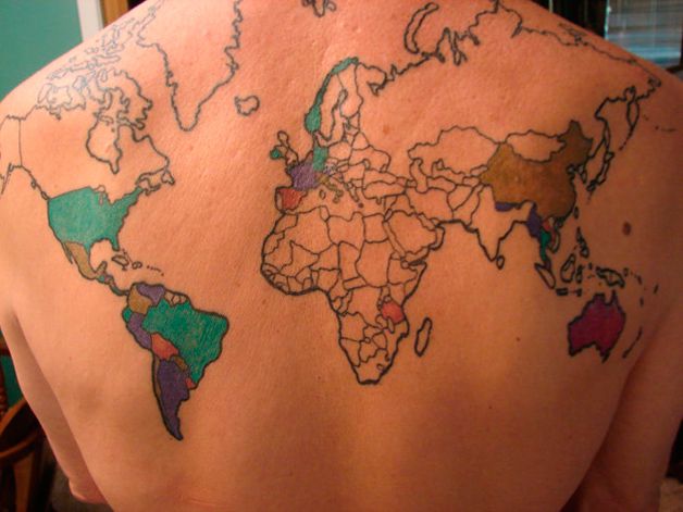 Mapa de viajes tatuaje (4)