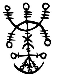nábrókarstafur símbolo