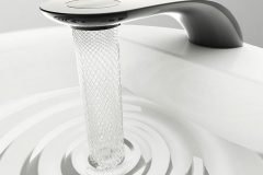 Swirl Faucet, llave que ahorra agua creando patrones increíbles
