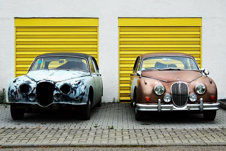 autos clasicos restaurado vs viejo