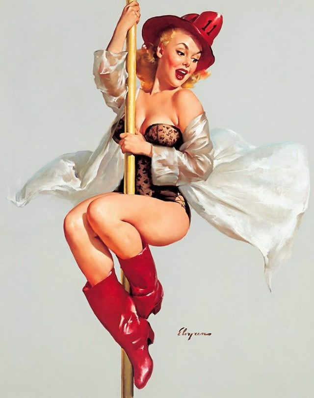 chica pinup