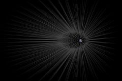 Enormes filamentos de materia oscura podrían atravesar la Tierra