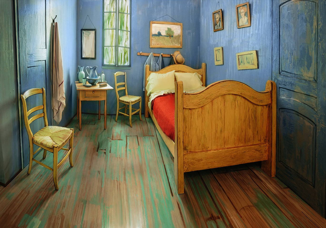La habitación de Van Gogh en Arles real (7)