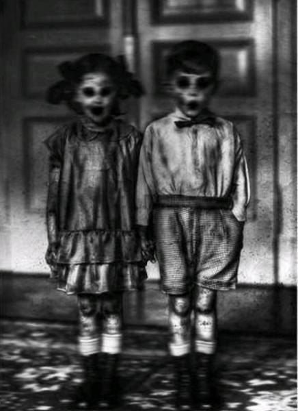 niños fantasmas