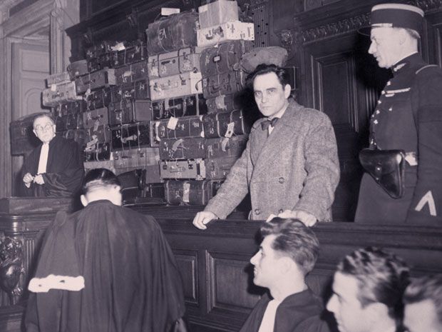 Marcel Petiot durante el juicio