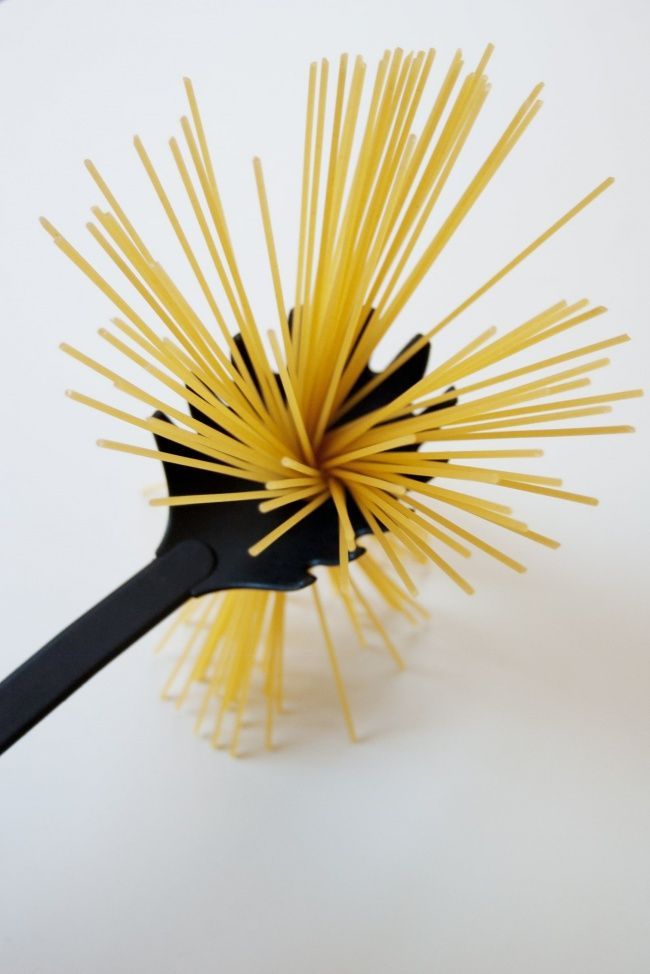 cuchara para espagueti medidora