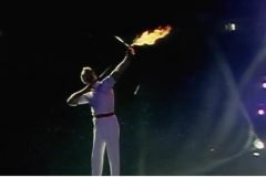 El día en que la flecha con el fuego olímpico falló