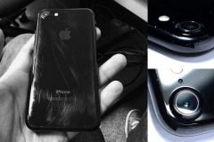 Usuarios del iPhone 7 Jet Black se quejan de los rayones