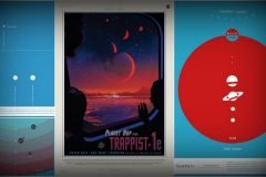 TRAPPIST 1 posters de turismo