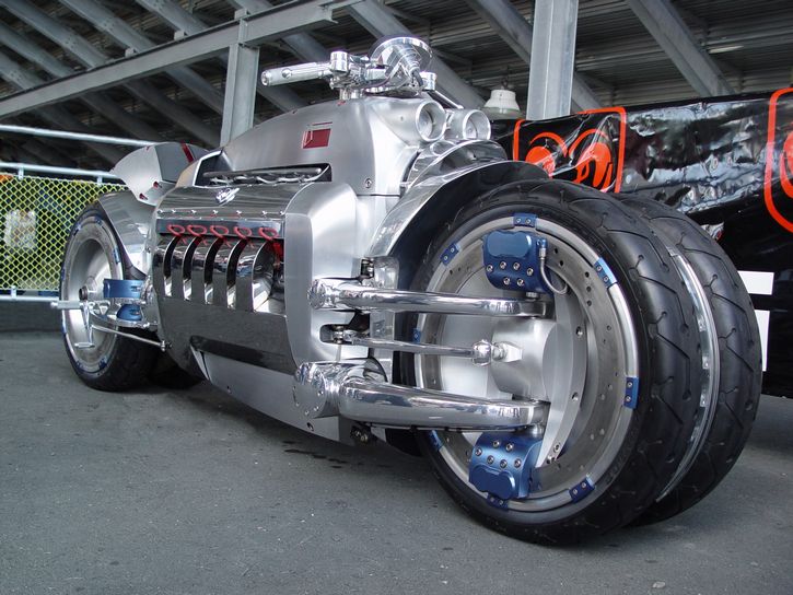 motocicleta Dodge Tomahawk v10 Superbike