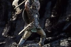 Guerrero Vikingo con armas digura