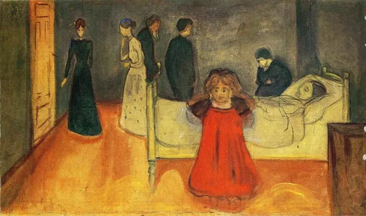 La Madre Muerta”, la pintura maldita de Edvard Munch - Marcianos