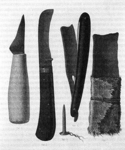 herramientas para la castración de los skoptsy