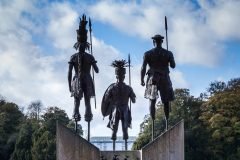 monumento guerrero esclavos congo