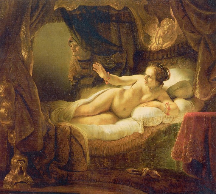 Dánae (Rembrandt) 1636
