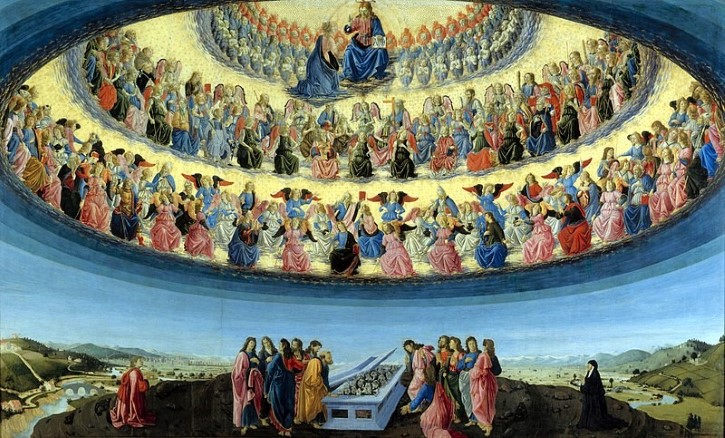 La Asunción de la Virgen de Francesco Botticini