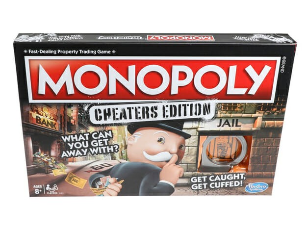 Caja Monopoly Cheaters Edition