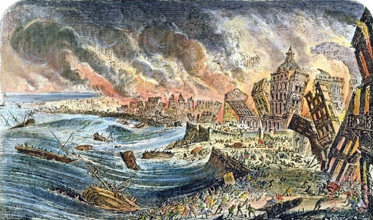 Gran terremoto de lisboa 1755 portada