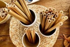 pajillas de bambu