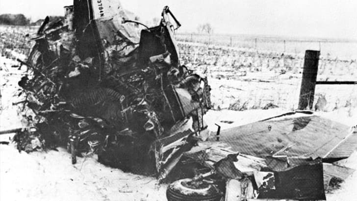 accidente aereo en clear lake 1959
