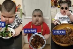 niño obeso china come en internet