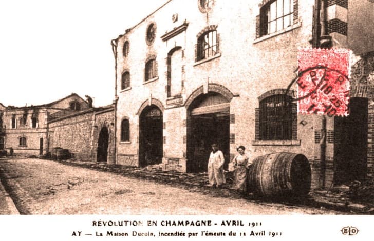 revolucion de la champaña