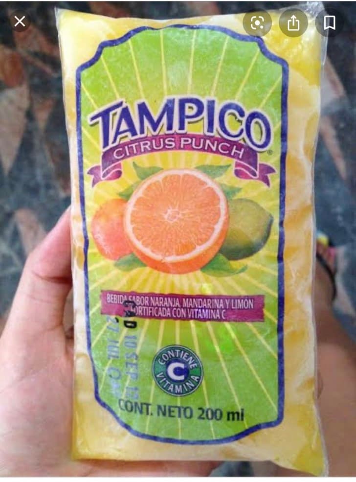 Bebida Tampico