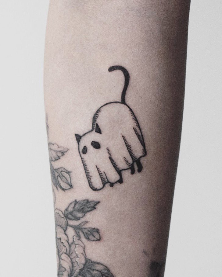 diseños tatuajes de gatos (22)