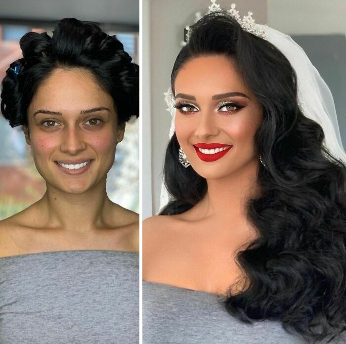 novias antes y despues del maquillaje bodas (3)