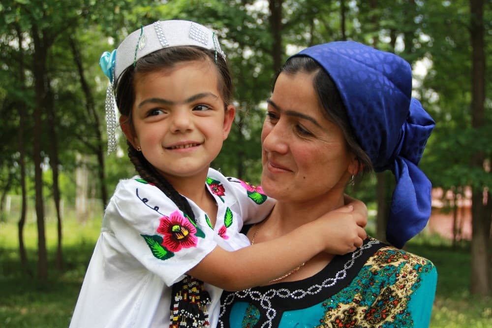 Mujeres Tayikistán