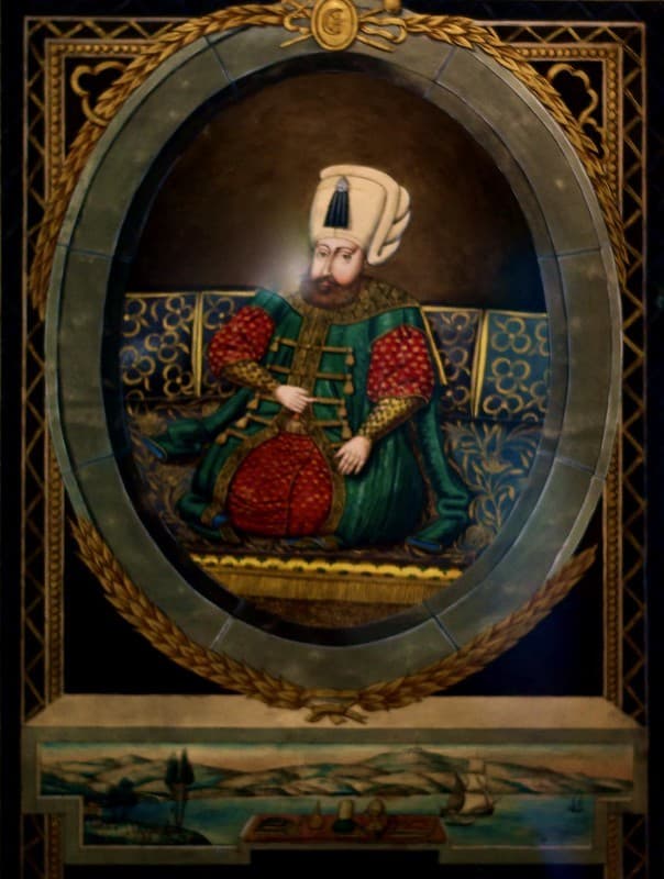 Selim II retrato del sultan
