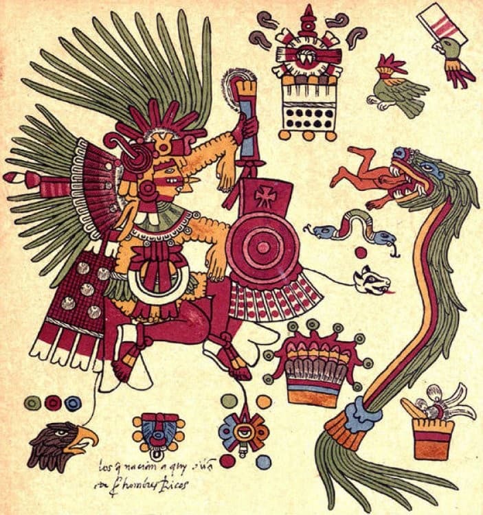 deidades de los mexicas