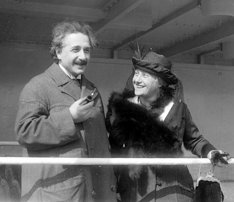 Einstein y Elsa Löwenthal(1)