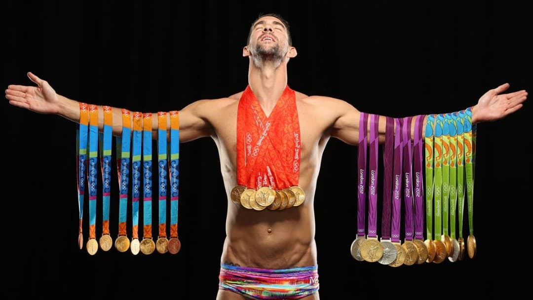 Michael Phelps medallas de oro