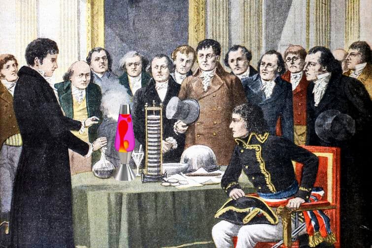 Alessandro Volta demostrando el funcionamiento de la bateria 2(1)