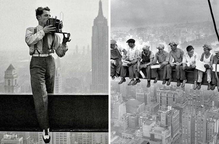 Charles C. Ebbet el fotografo de las alturaS