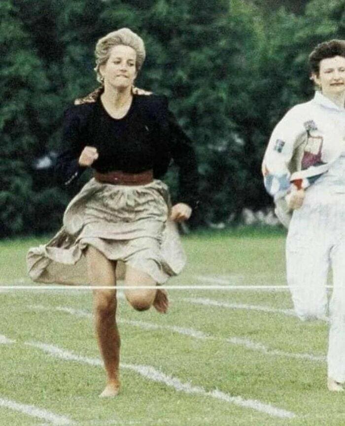 Princesa Diana Corriendo