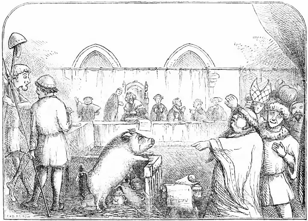 Un cerdo enjuiciado en la Edad Media(1)
